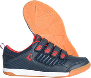 Brabo Velcro Indoor Unisex Hockeyschoenen - Navy/Red - Maat 38