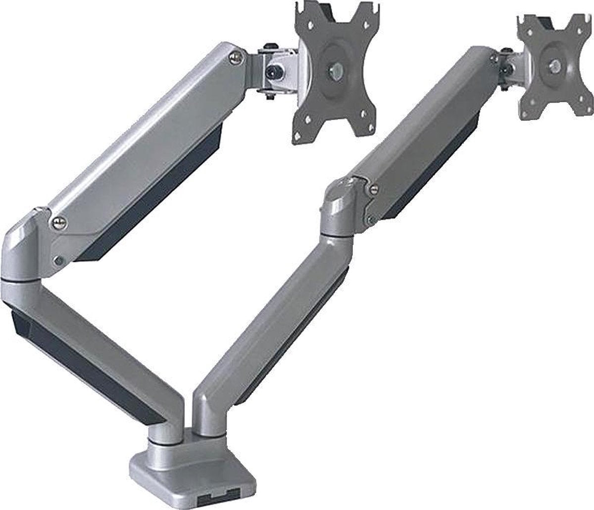 NÖRDIC AG8-42 Monitorarm tafelsteun voor dubbele monitoren 13 - 32’’ met gasveer en schermbevestiging