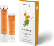 Medavita B-refibre natuurlijke herstellende shampoo 250ml en conditioner 150ml | elegante duo box | voor beschadigd haar
