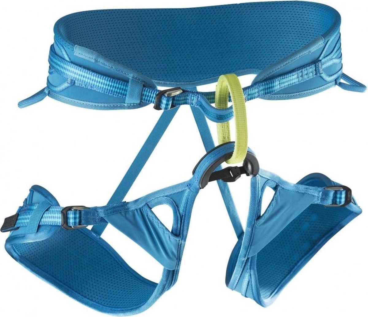 Edelrid Orion klimgordel L grijs/blauw