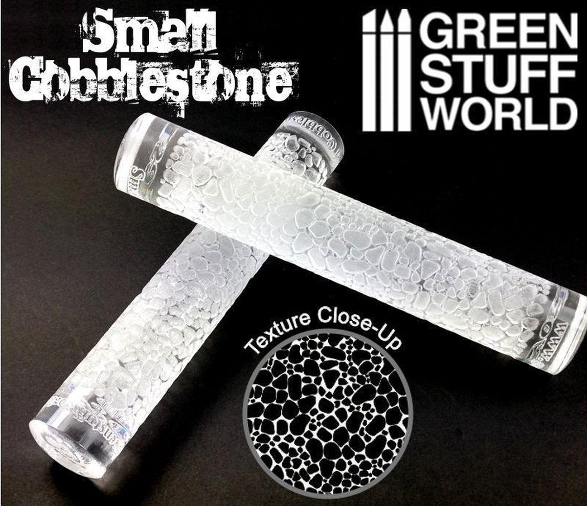 Rolling pin small cobblestone GreenStuffWorld