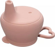 SIIDDS Siliconen sippy cup deksel - anti lek - roze - sippy cup - geschikt voor (bijna) iedere beker/glas - tuitbeker - baby - dreumes - peuter - BPA-vrij - vaatwasserbestendig