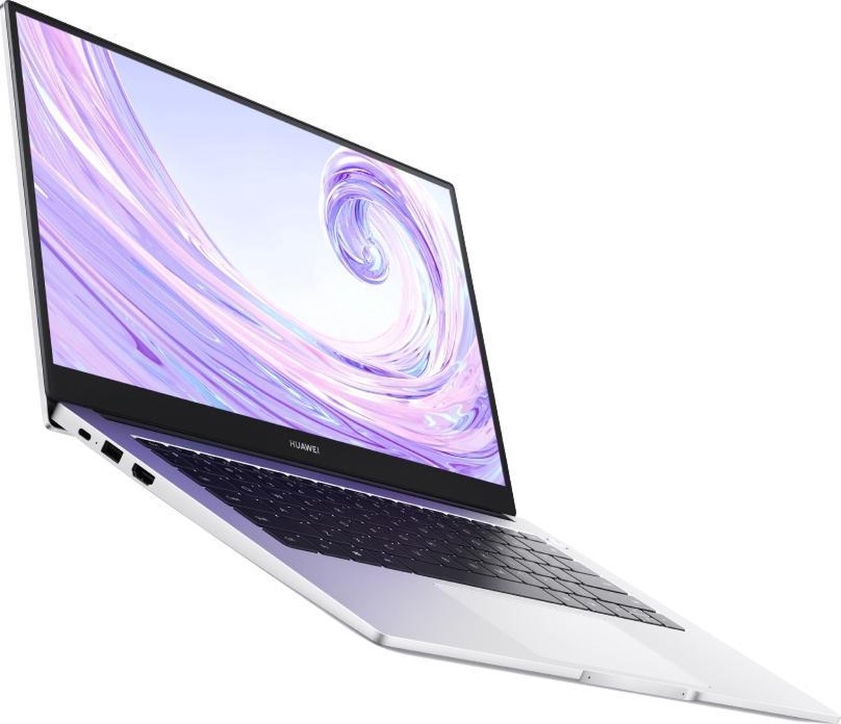 Huawei MateBook D 14 AMD R5 8G+512G Notebook Grijs 35