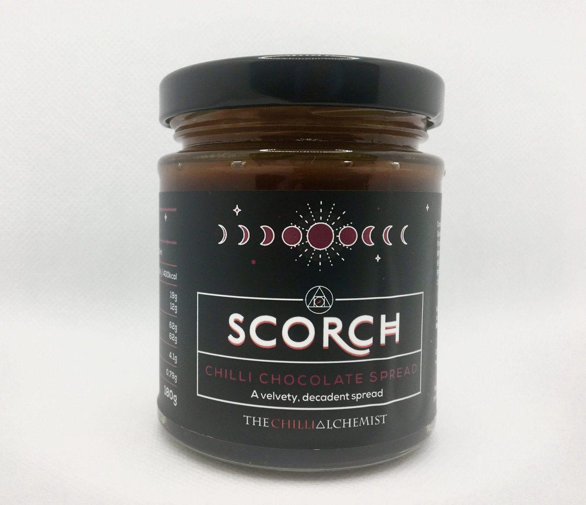 SCORCH – Chilli Chocolate Spread (Heat Level 4) - ChilisausBelgium - Grim Reaper Foods