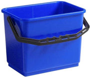 Kunststof emmer 6 liter blauw