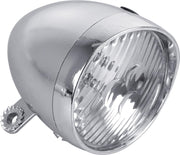 Dresco Fietskoplamp - Classic - 3 LEDs - Chroom