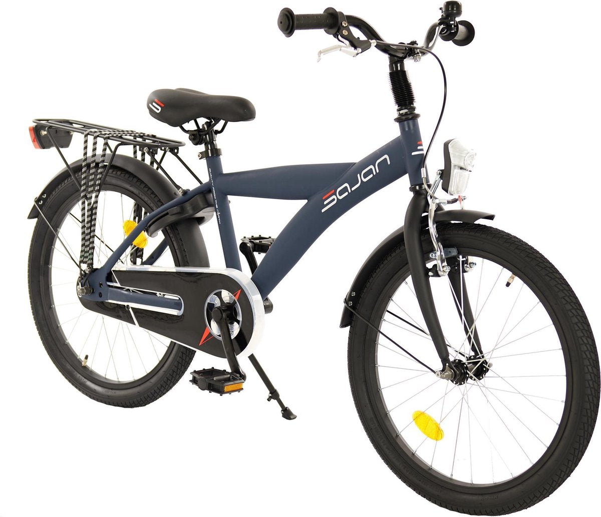 Sajan jongensfiets - 20 inch - Mat-Blauw - Jongensfiets