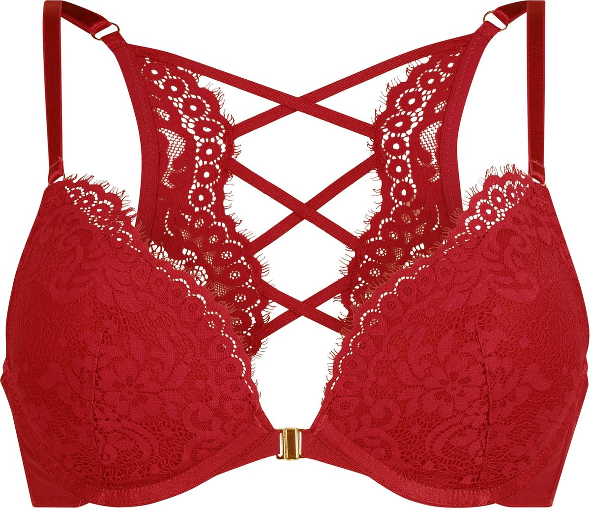Hunkemöller Dames Voorgevormde push up beugel bh Cardi - maat A75