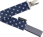 Louka speenkoord denim ster