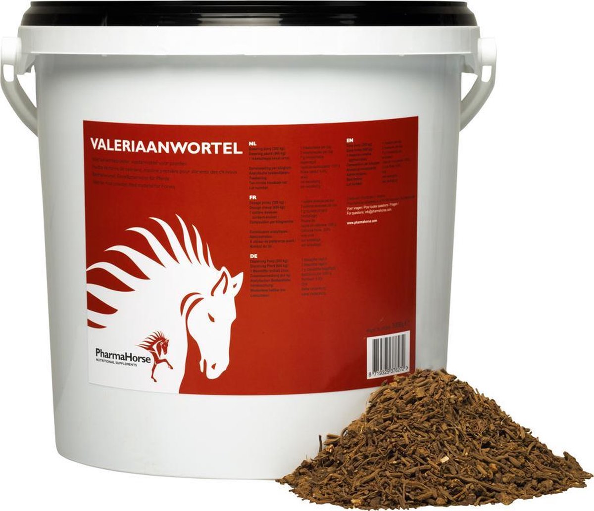 PharmaHorse Valeriaanwortel - 3000 gram