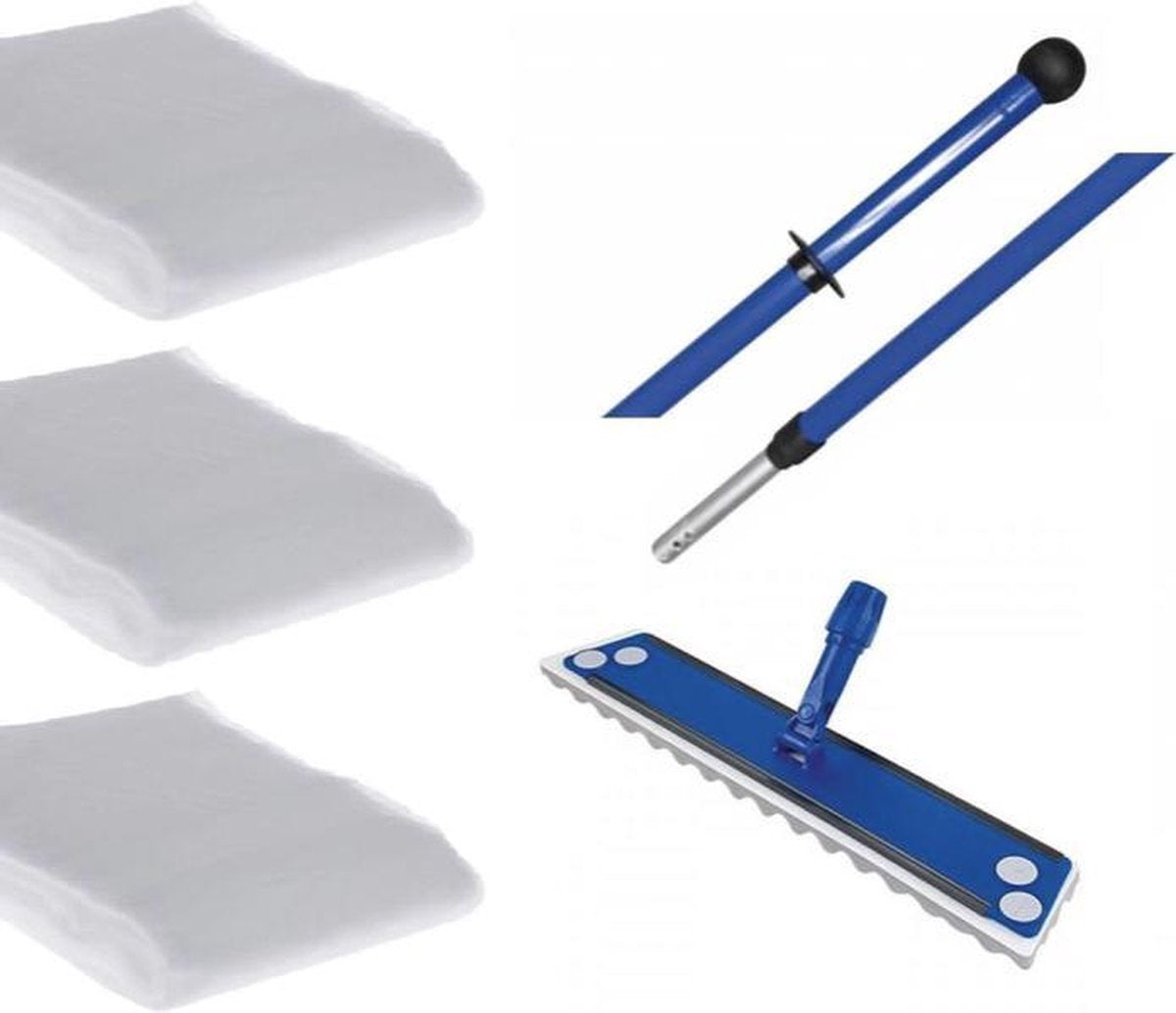 Maus stofwisser set statisch professioneel - Complete set inclusief 300 stofwisdoeken niet geïmpregneerd