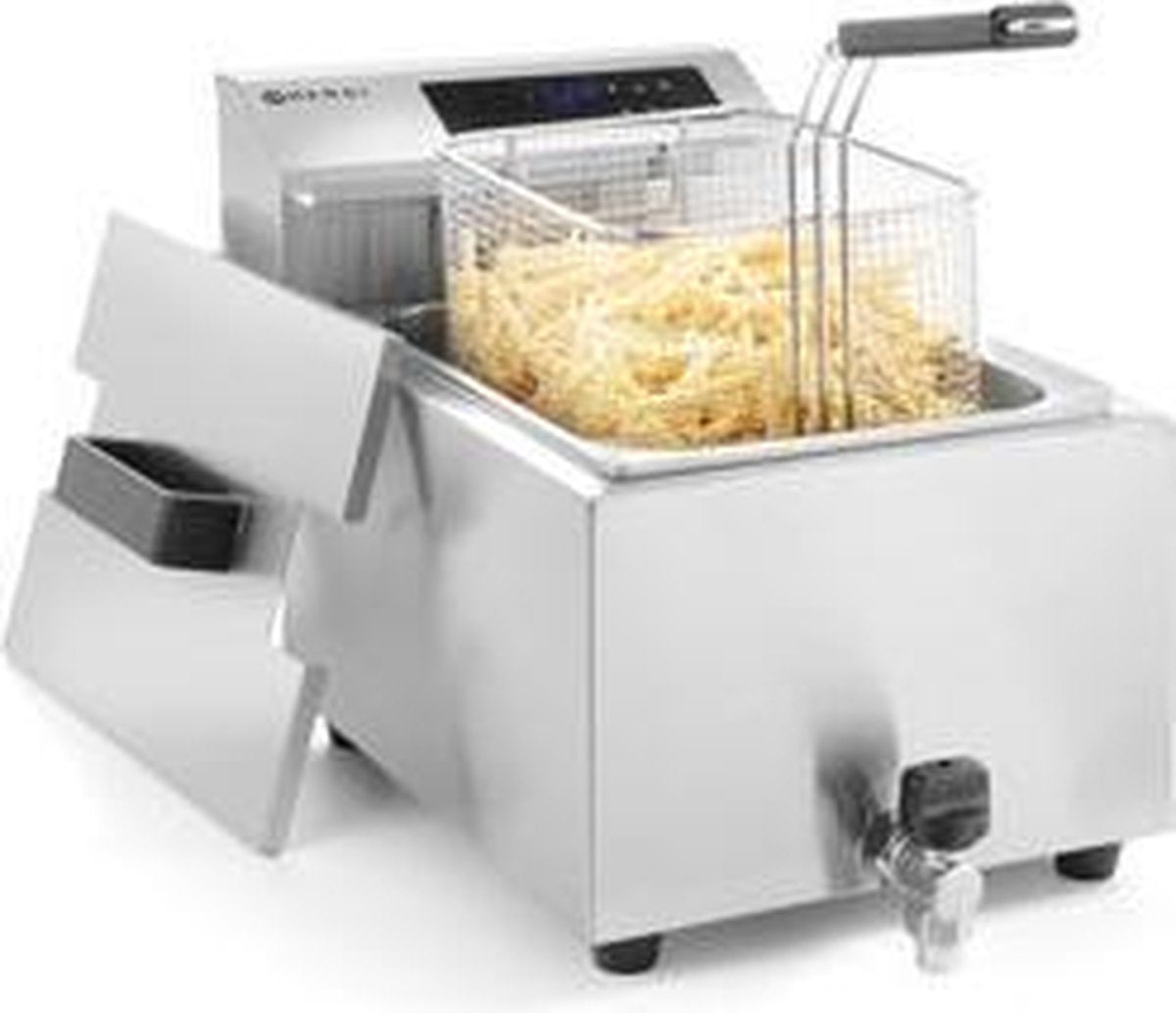 Hendi Friteuse Mastercook met Aftapkraan - 8 Liter