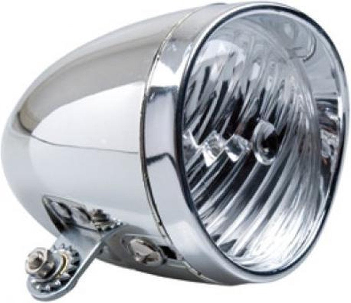 Simson Koplamp Classic Batterijen Led Zilver