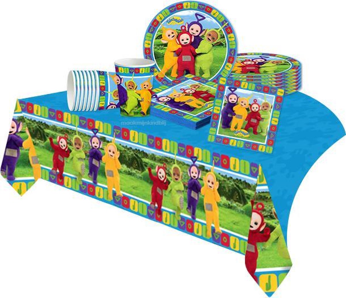 Teletubbies feestpakket - voordeelpakket 8 kinderen