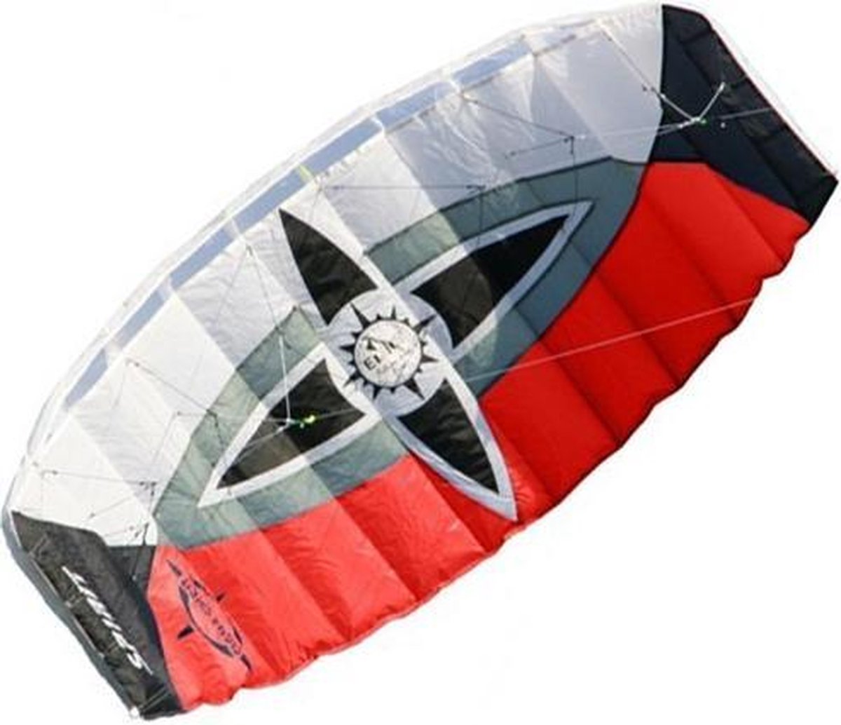 Kite Sigma Spirit 240 X 90 Cm Nylon Rood/wit 3-delig