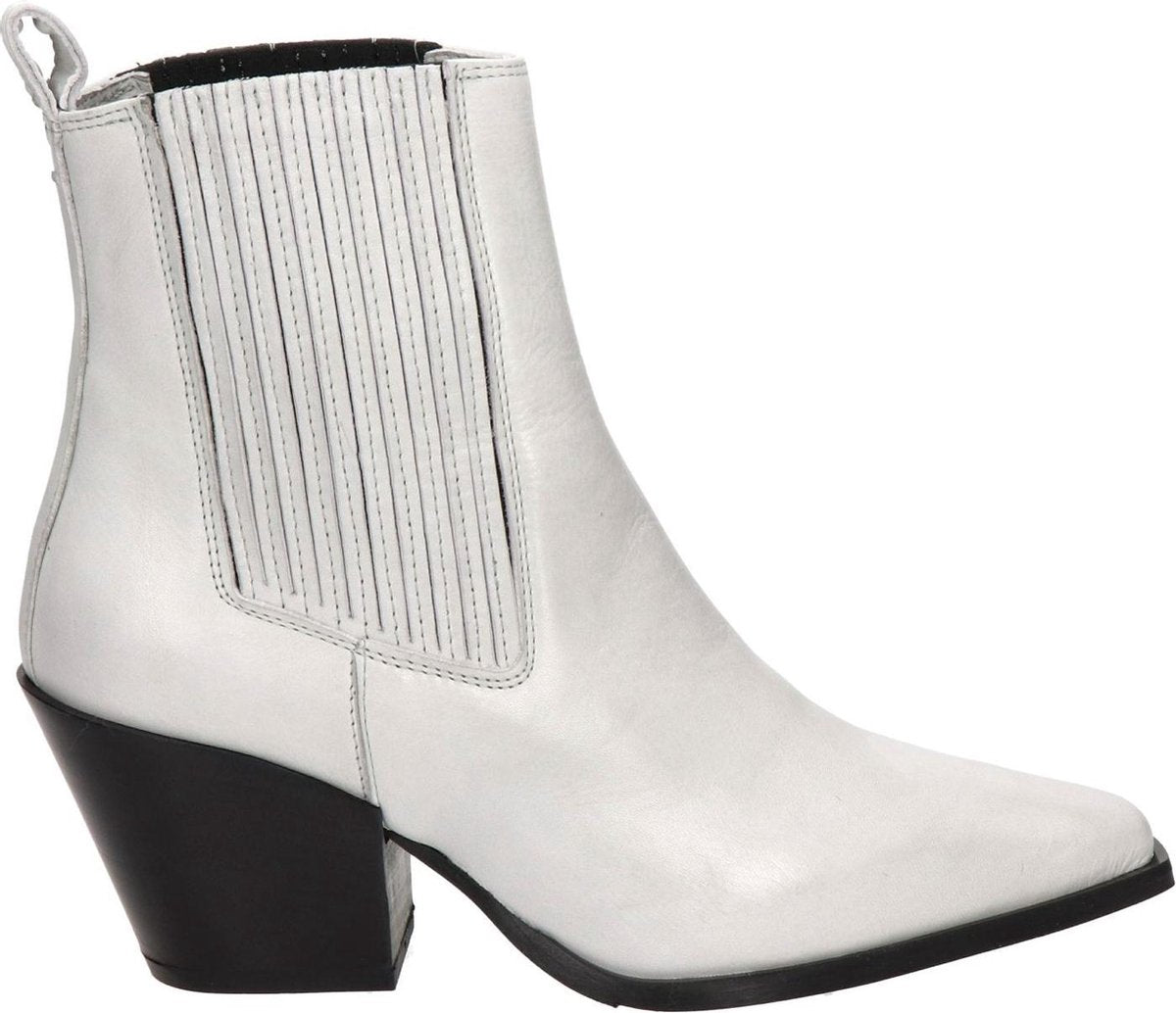 Nelson dames cowboylaars - Ecru - Maat 41