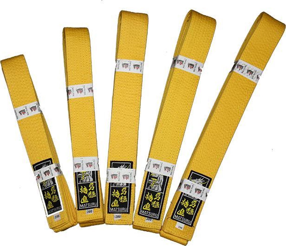 Budo band Geel - 330 cm