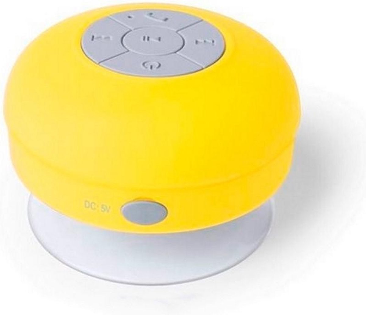 Innovagoods Bluetooth Speaker - Geel - Waterbestendige Douche/Bad Mp3 - Waterproof