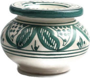 Asbak groen H 10 cm Ø 15 cm