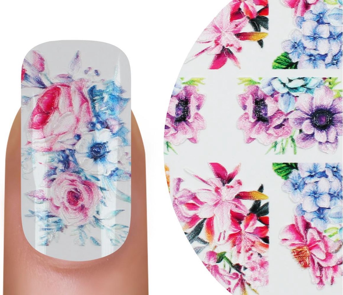 3D Waterdecal Summer Flowers 2 - B 32