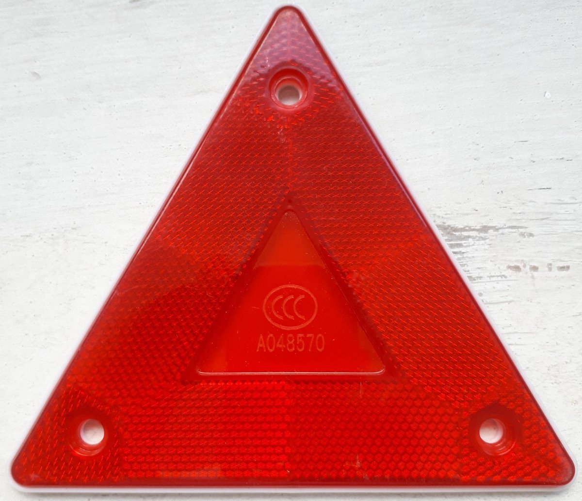 2 Stuks driehoek reflector