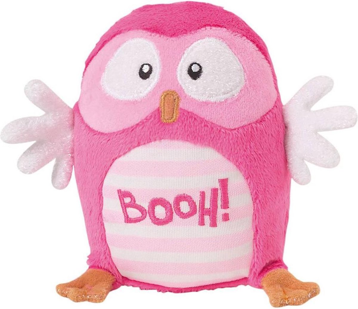 Uil - Knuffel - 12 cm - Roze
