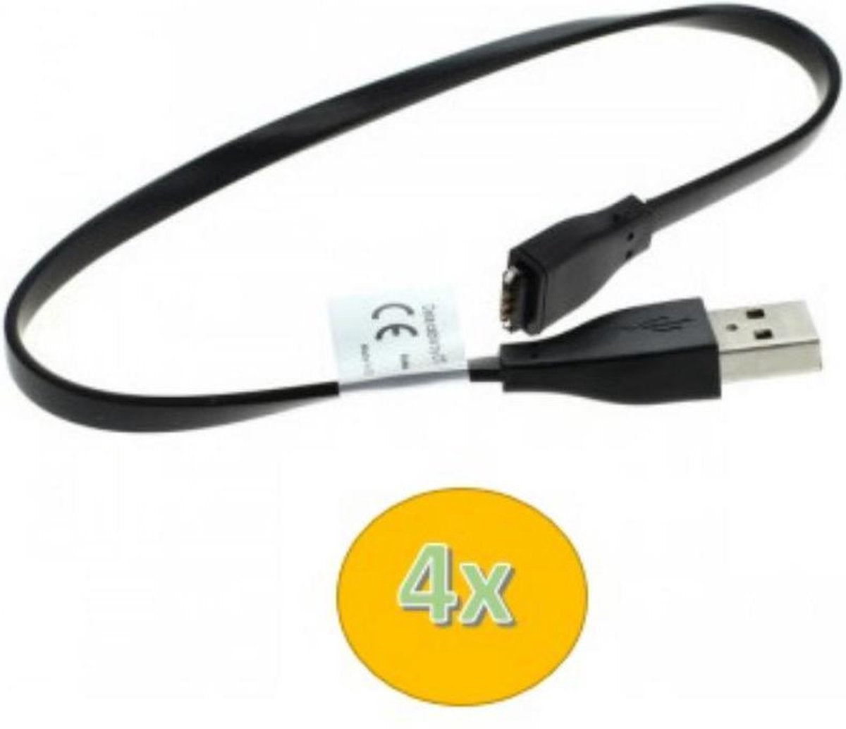 4 stuks Fitbit USB oplaadkabel
