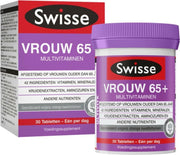 6x Swisse Multivitaminen Vrouw 65+ 30 tabletten