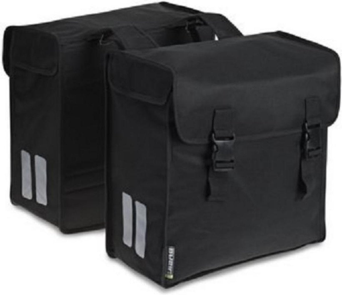 Dubbele fietstas Basil Mara -3XL 52 liter 39 x 18 x 35 cm - zwart