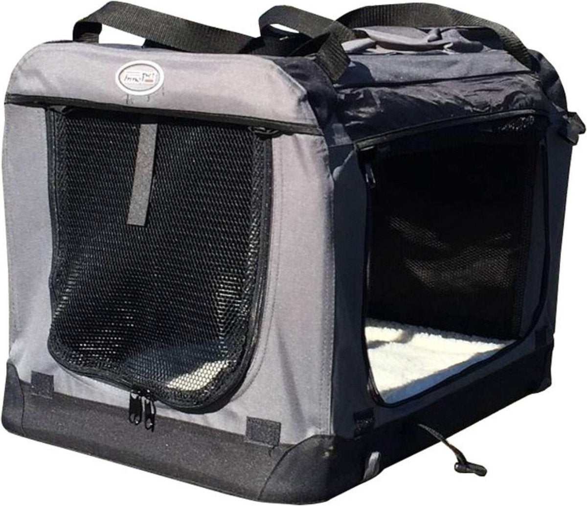 Innopet carrier all in one grijs/zwart Maat - 60cm