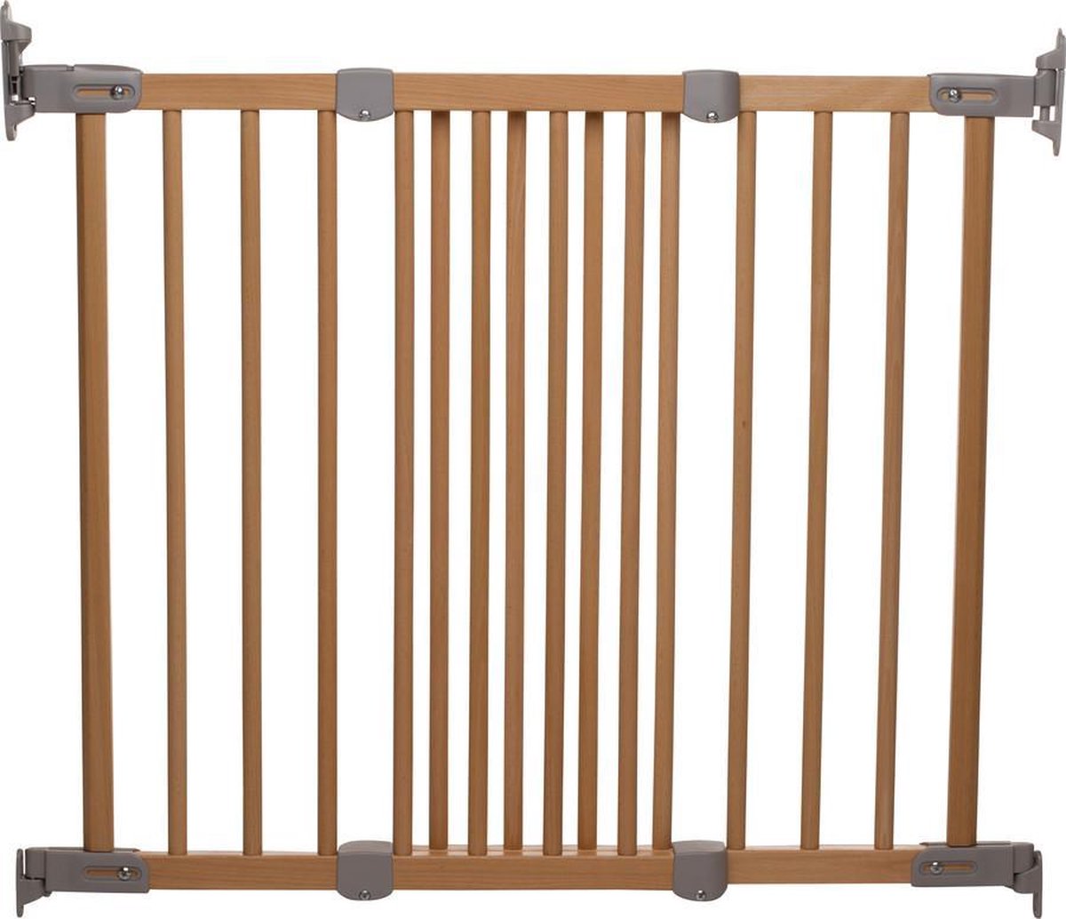 BabyDan Traphekje Deurhekje Flexi Gate Beuken 69 tot 106.5 cm