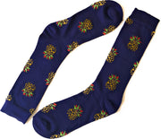Hipperboo® - Fruity Ones - Bamboe Sokken - 3 paar - Maat 41-46 - Donkerblauw - Duurzaam