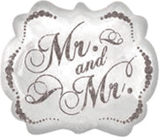 Folieballon Mr. and Mr.