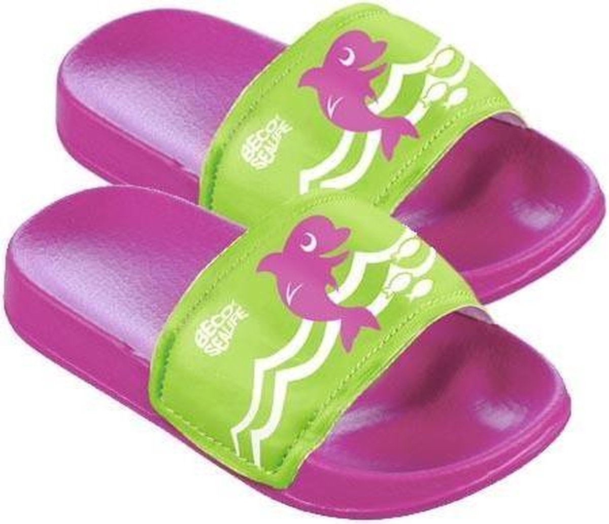 Badslippers Meisjes Eva Roze Maat 23-24