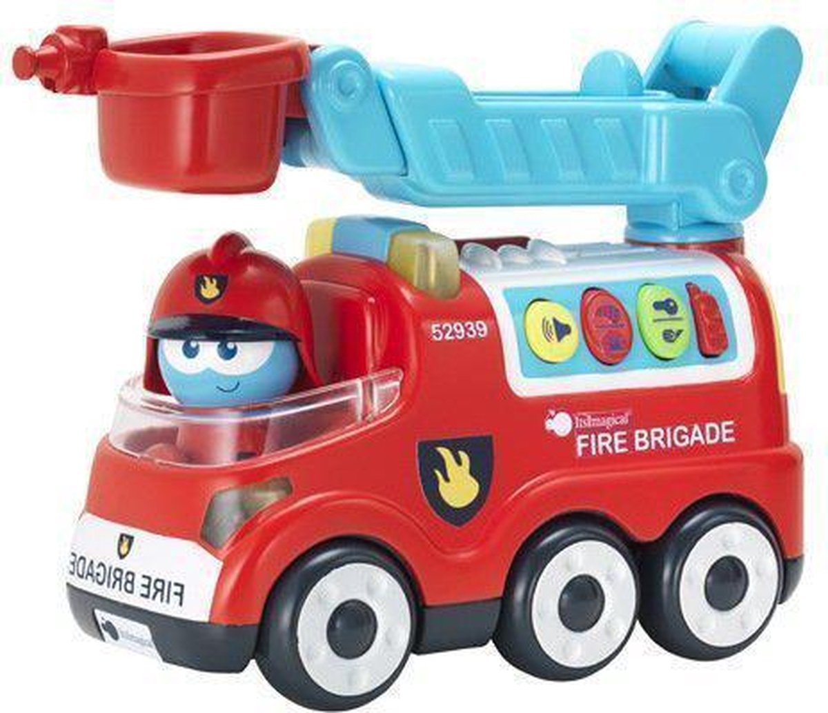 Imaginarium Fire Engine Truck - Brandweerwagen met licht en geluid