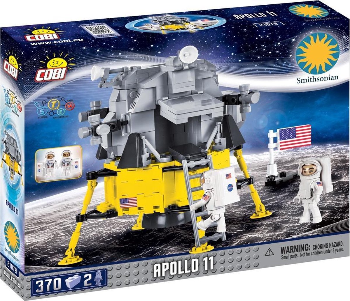 Cobi 370 Pcs Smithsonian / 21079 / Apollo 11