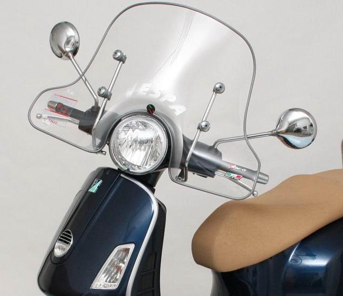 Faco Windscherm Vespa GTS 4-Stagione Smoke