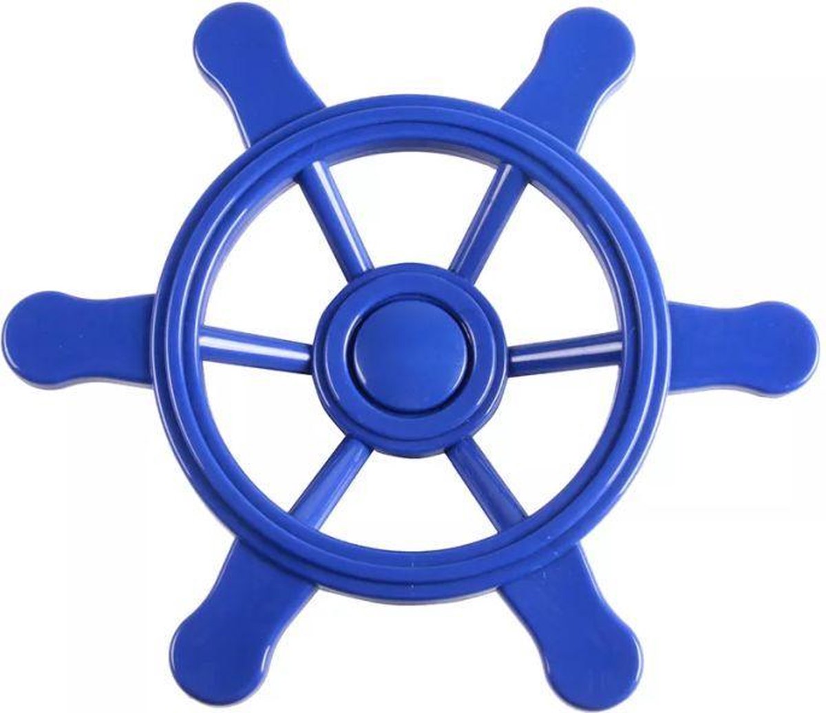 Klein piratenstuur blauw