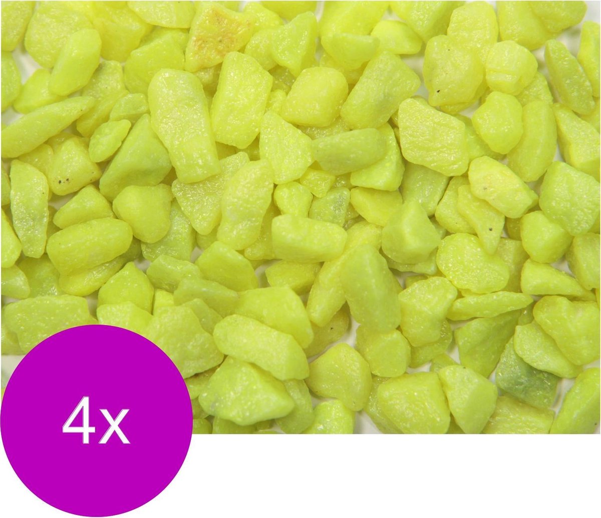 Vdl Aquariumgrind 5-10 Mm - Aquarium - Siergrind - 4 x Geel