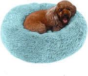 Ronde Donut mand -Superzacht en Luxe-Honden en katten Donutmand-hondenkussen-kattenkussen-40CM