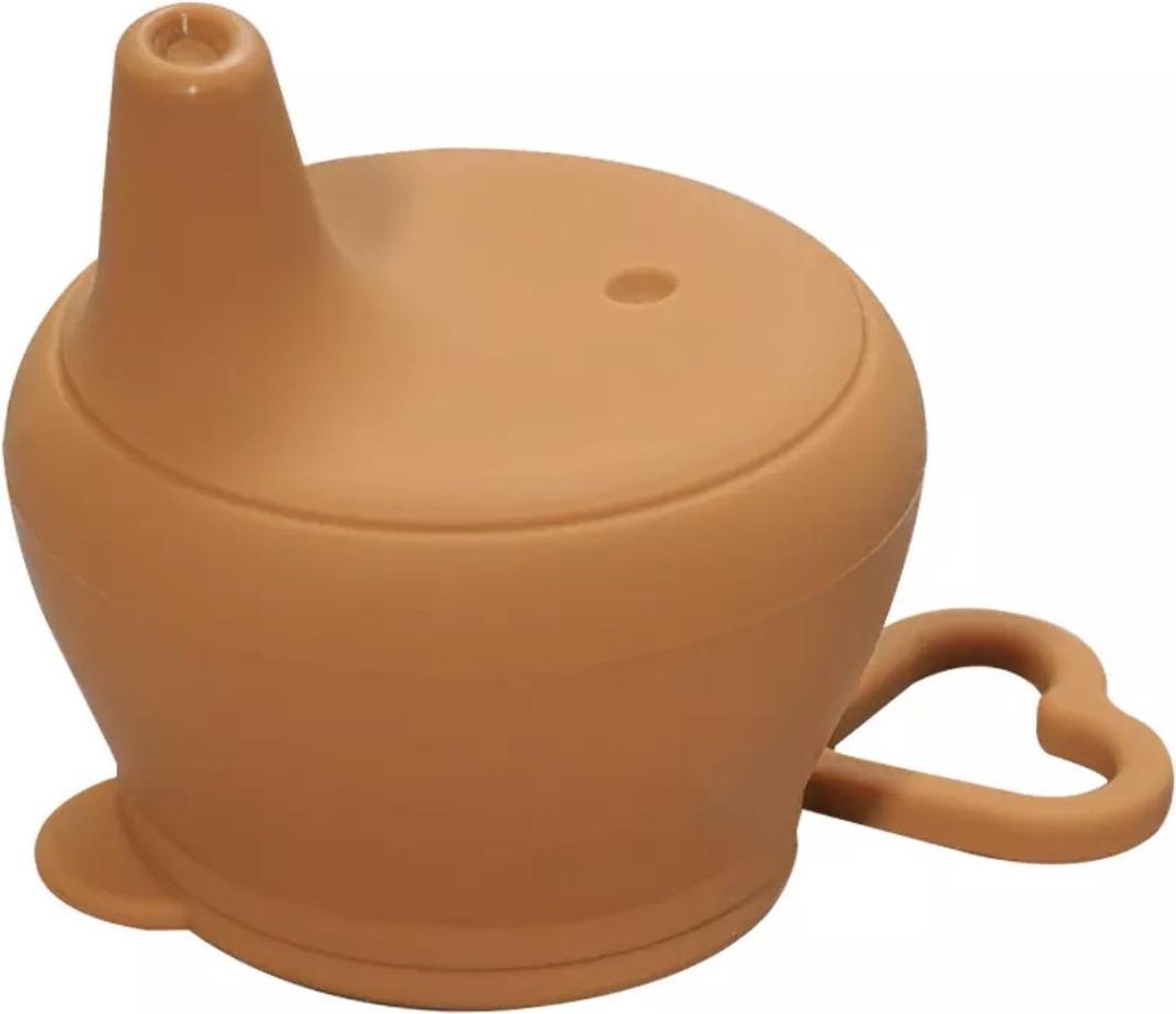 SIIDDS Siliconen sippy cup deksel - anti lek - roest - sippy cup - geschikt voor (bijna) iedere beker/glas - tuitbeker - baby - dreumes - peuter - BPA-vrij - vaatwasserbestendig
