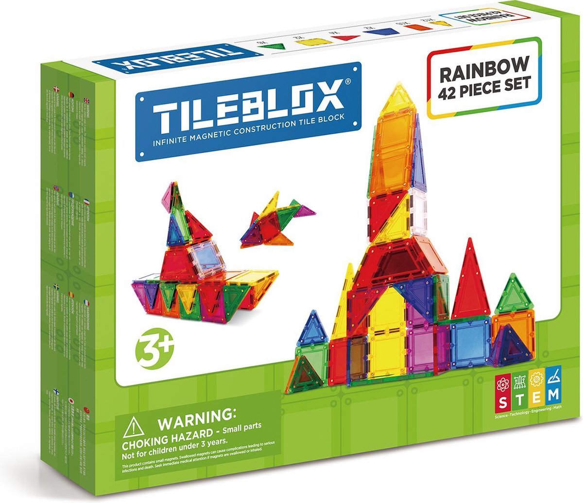 Tileblox - Rainbow 42pc Set
