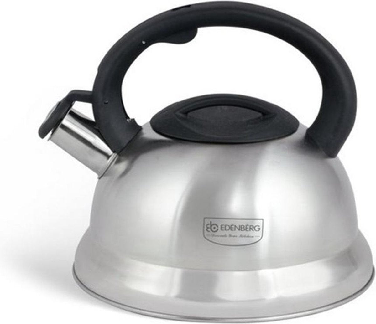 Edënbërg Classic Line - RVS Luxe Fluitketel - 3.0 liter