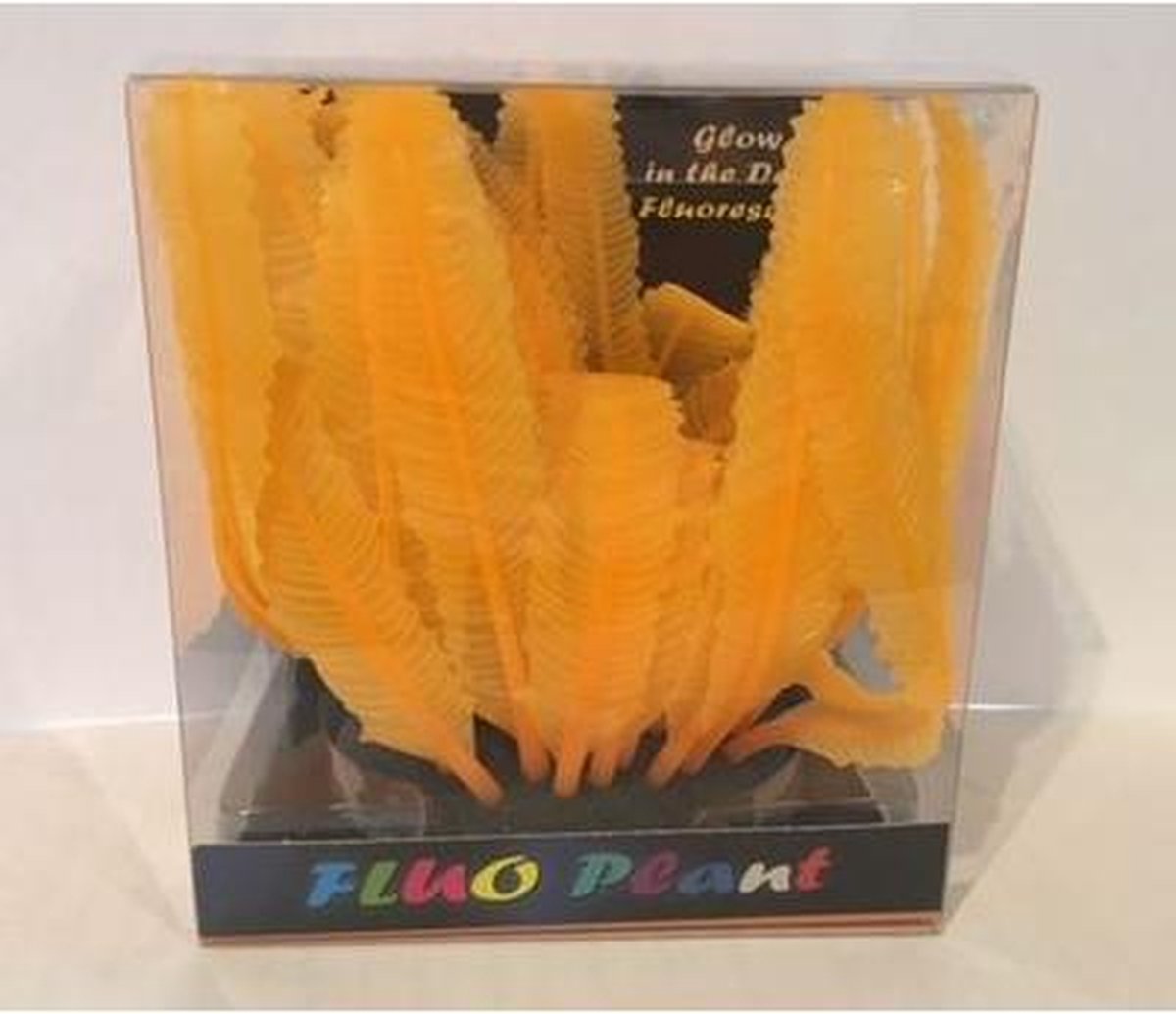 SF Fluo plant fern oranje