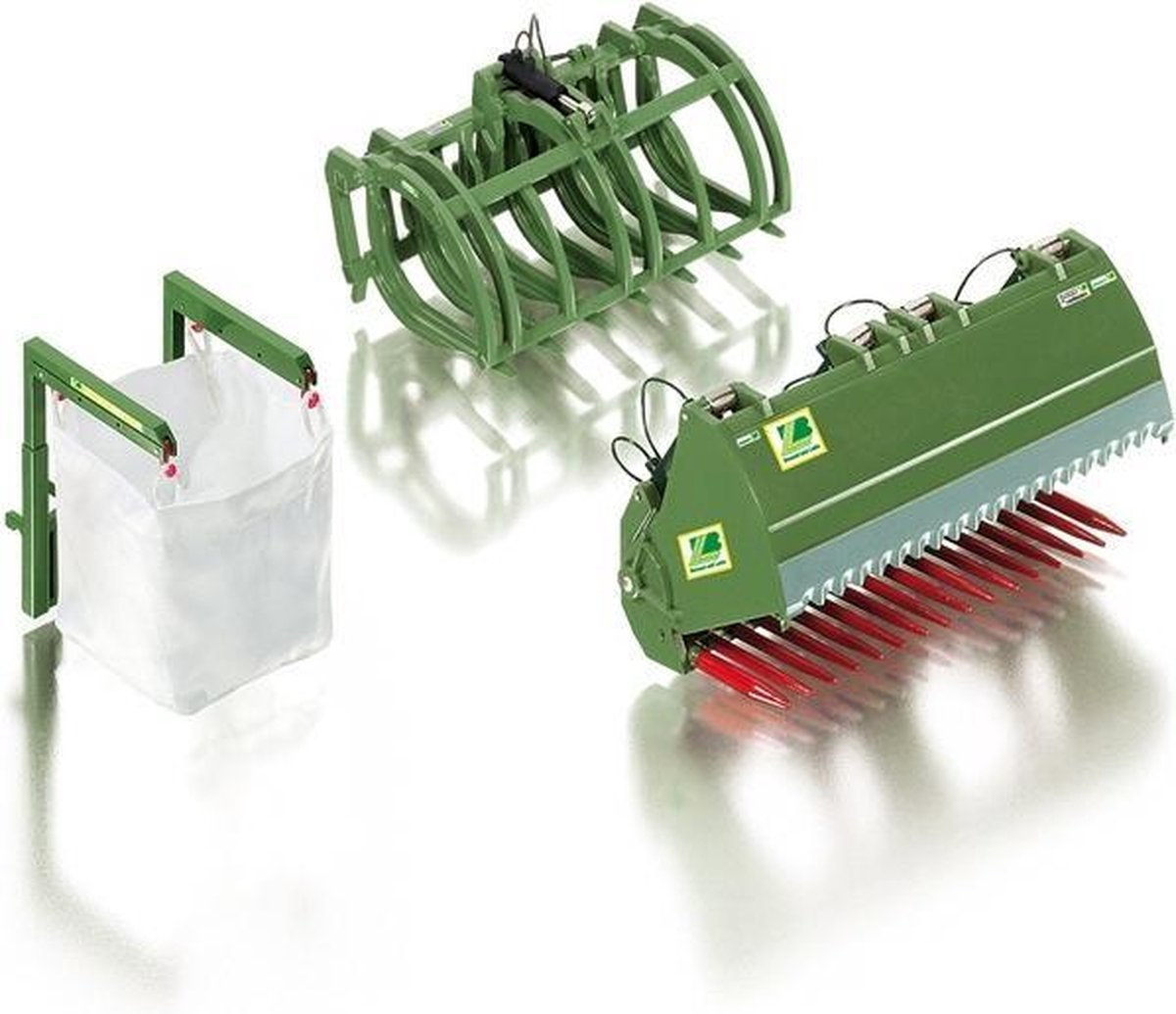 Wiking 3  Verschillende voorladers