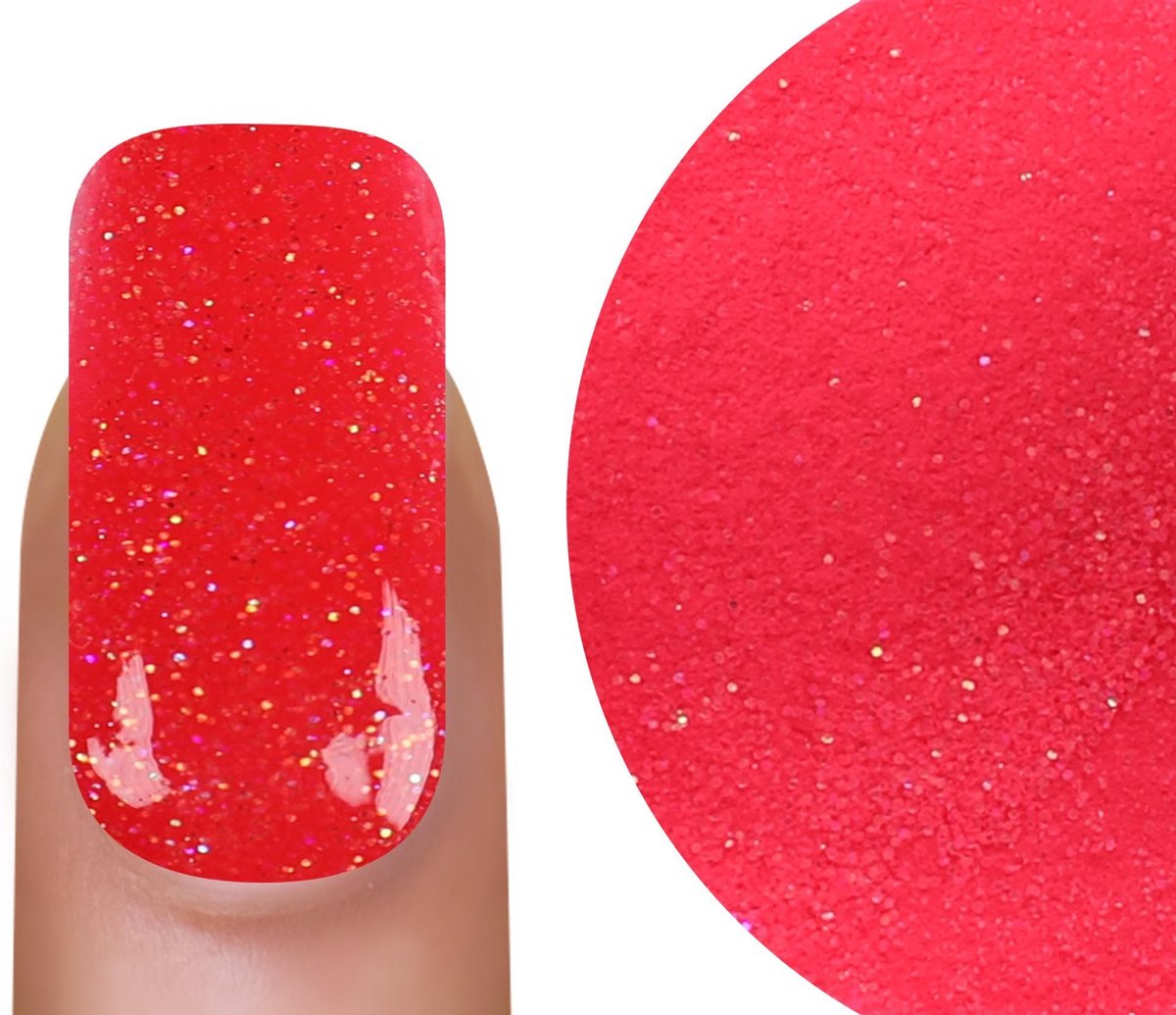 Acrylpoeder Strawberry Glitter A016
