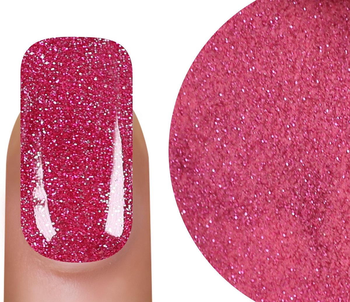 Acrylpoeder Pink Glitter A013