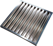 Lamellenfilter 500x500x25mm voor Horeca Afzuigkap