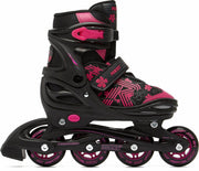 Roces Jokey 3.0 Skeelers / Inline Skates - Roze - Kinderen - Verstelbaar - Maat 38/41