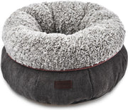 Topmast Dierenmand Dierenkussen - Zacht Fabric Grijs - 40 x 40 x 23 cm